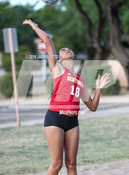 Thumbnail 2 in Seton Catholic vs Combs (McQueen Park)  photogallery.