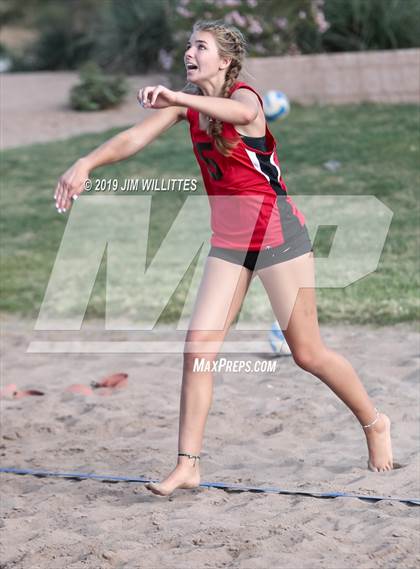 Thumbnail 1 in Seton Catholic vs Combs (McQueen Park)  photogallery.