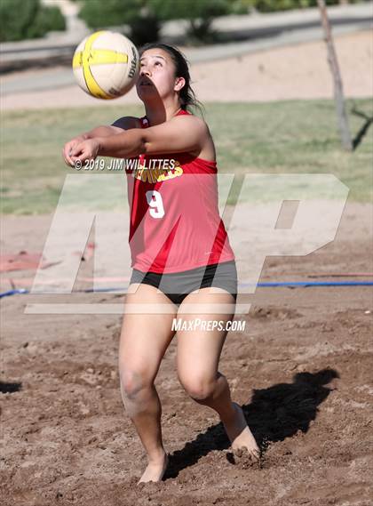 Thumbnail 2 in Seton Catholic vs Combs (McQueen Park)  photogallery.