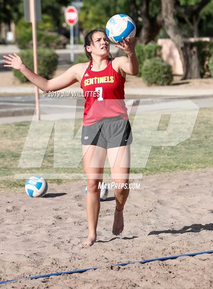 Thumbnail 1 in Seton Catholic vs Combs (McQueen Park)  photogallery.