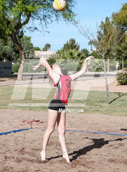Thumbnail 2 in Seton Catholic vs Combs (McQueen Park)  photogallery.