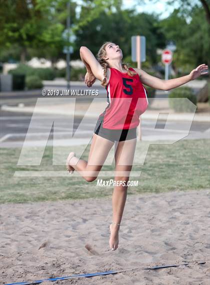 Thumbnail 2 in Seton Catholic vs Combs (McQueen Park)  photogallery.