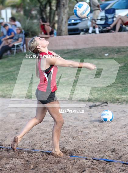 Thumbnail 3 in Seton Catholic vs Combs (McQueen Park)  photogallery.
