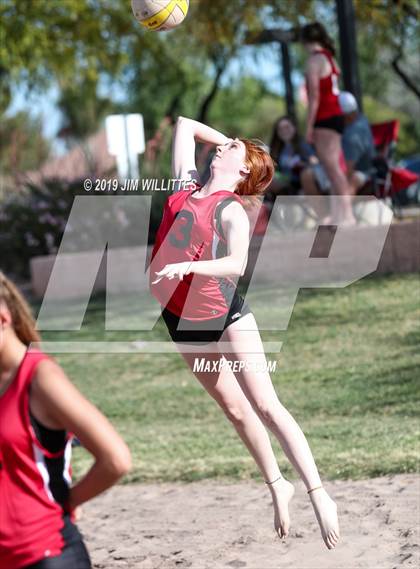 Thumbnail 1 in Seton Catholic vs Combs (McQueen Park)  photogallery.