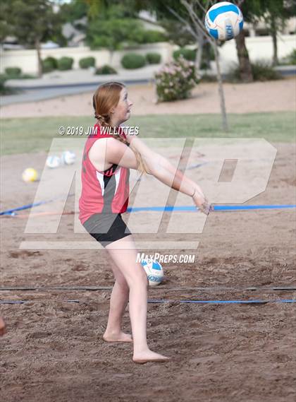 Thumbnail 2 in Seton Catholic vs Combs (McQueen Park)  photogallery.