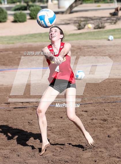 Thumbnail 1 in Seton Catholic vs Combs (McQueen Park)  photogallery.