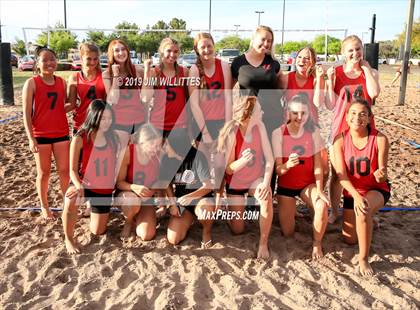 Thumbnail 2 in Seton Catholic vs Combs (McQueen Park)  photogallery.