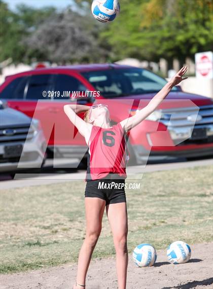 Thumbnail 2 in Seton Catholic vs Combs (McQueen Park)  photogallery.