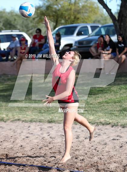 Thumbnail 2 in Seton Catholic vs Combs (McQueen Park)  photogallery.