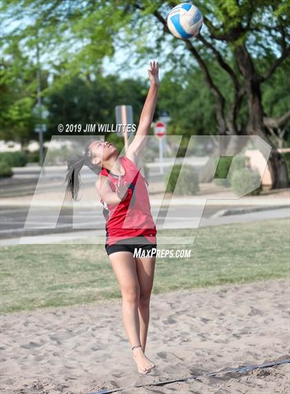 Thumbnail 1 in Seton Catholic vs Combs (McQueen Park)  photogallery.