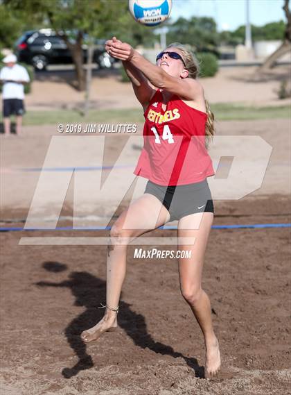 Thumbnail 2 in Seton Catholic vs Combs (McQueen Park)  photogallery.