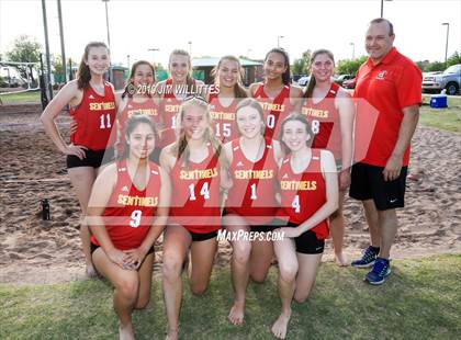 Thumbnail 1 in Seton Catholic vs Combs (McQueen Park)  photogallery.