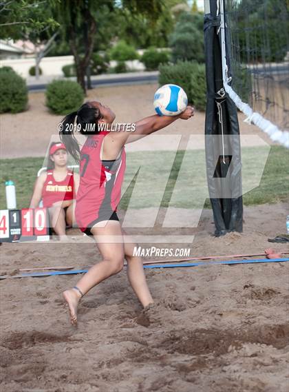 Thumbnail 1 in Seton Catholic vs Combs (McQueen Park)  photogallery.