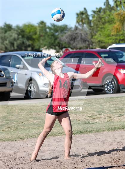 Thumbnail 1 in Seton Catholic vs Combs (McQueen Park)  photogallery.