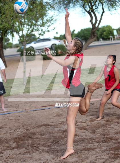 Thumbnail 2 in Seton Catholic vs Combs (McQueen Park)  photogallery.