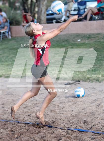 Thumbnail 1 in Seton Catholic vs Combs (McQueen Park)  photogallery.