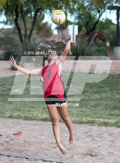 Thumbnail 1 in Seton Catholic vs Combs (McQueen Park)  photogallery.