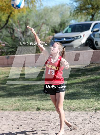 Thumbnail 2 in Seton Catholic vs Combs (McQueen Park)  photogallery.