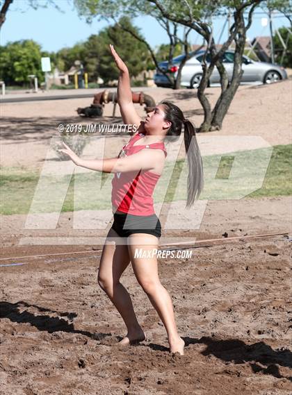Thumbnail 3 in Seton Catholic vs Combs (McQueen Park)  photogallery.