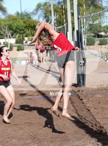 Thumbnail 1 in Seton Catholic vs Combs (McQueen Park)  photogallery.
