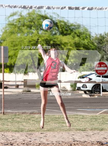Thumbnail 3 in Seton Catholic vs Combs (McQueen Park)  photogallery.