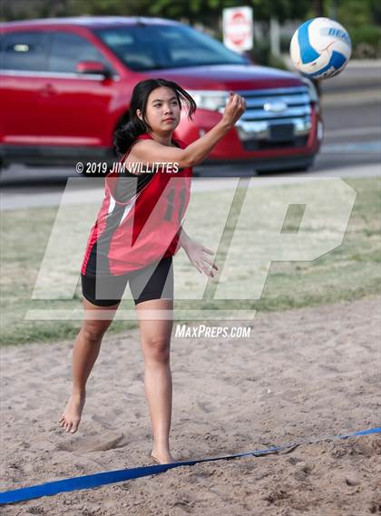 Thumbnail 2 in Seton Catholic vs Combs (McQueen Park)  photogallery.