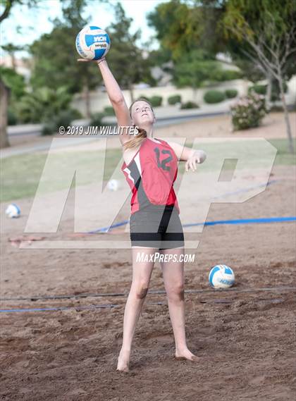 Thumbnail 1 in Seton Catholic vs Combs (McQueen Park)  photogallery.