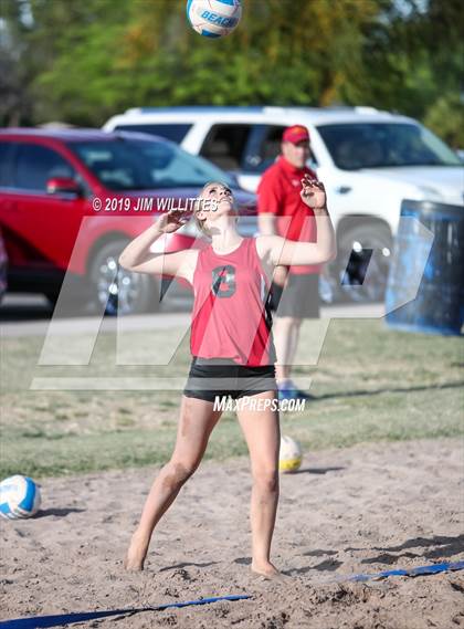 Thumbnail 2 in Seton Catholic vs Combs (McQueen Park)  photogallery.
