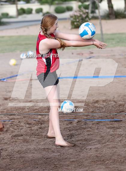 Thumbnail 3 in Seton Catholic vs Combs (McQueen Park)  photogallery.