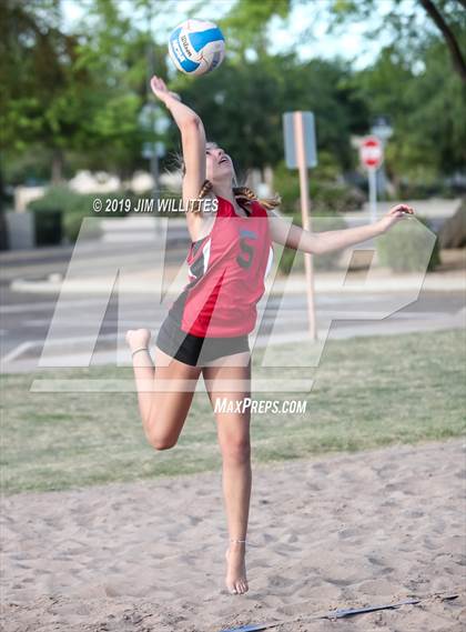 Thumbnail 2 in Seton Catholic vs Combs (McQueen Park)  photogallery.