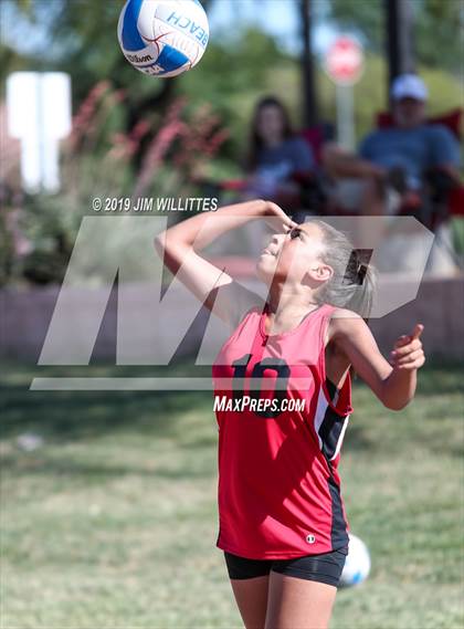 Thumbnail 1 in Seton Catholic vs Combs (McQueen Park)  photogallery.