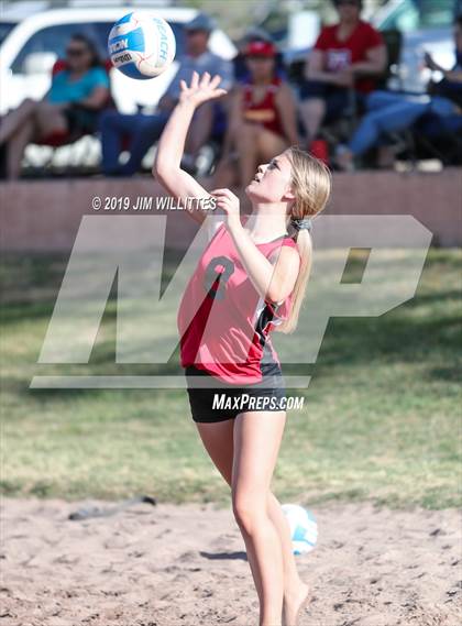 Thumbnail 2 in Seton Catholic vs Combs (McQueen Park)  photogallery.
