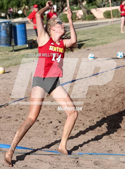 Thumbnail 2 in Seton Catholic vs Combs (McQueen Park)  photogallery.