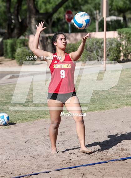 Thumbnail 1 in Seton Catholic vs Combs (McQueen Park)  photogallery.