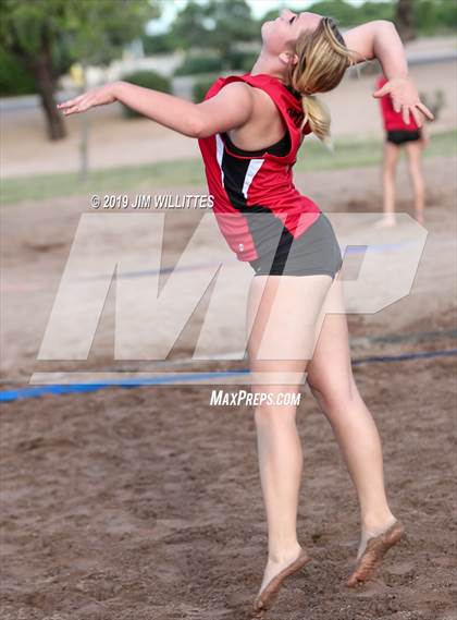 Thumbnail 3 in Seton Catholic vs Combs (McQueen Park)  photogallery.