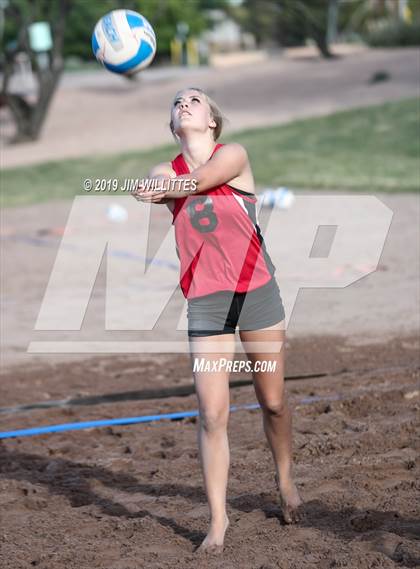 Thumbnail 1 in Seton Catholic vs Combs (McQueen Park)  photogallery.