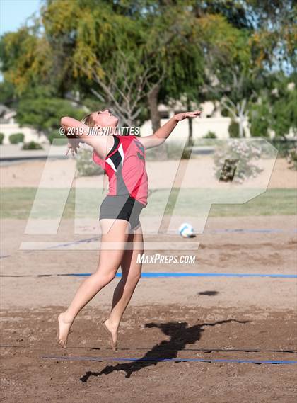 Thumbnail 2 in Seton Catholic vs Combs (McQueen Park)  photogallery.