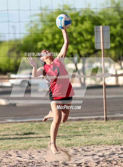 Thumbnail 3 in Seton Catholic vs Combs (McQueen Park)  photogallery.