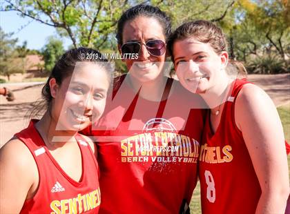 Thumbnail 2 in Seton Catholic vs Combs (McQueen Park)  photogallery.