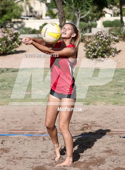Thumbnail 2 in Seton Catholic vs Combs (McQueen Park)  photogallery.