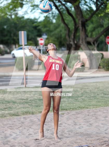 Thumbnail 3 in Seton Catholic vs Combs (McQueen Park)  photogallery.