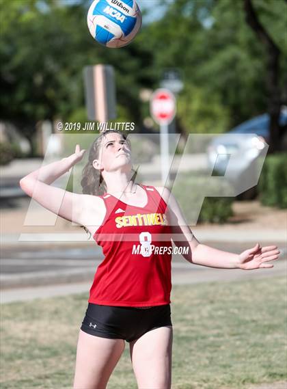 Thumbnail 2 in Seton Catholic vs Combs (McQueen Park)  photogallery.