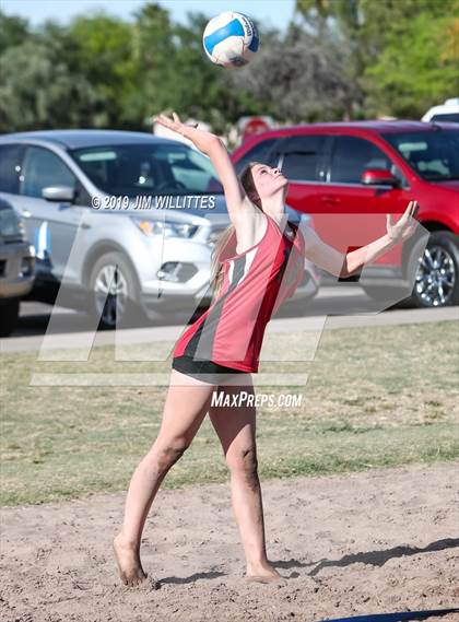 Thumbnail 2 in Seton Catholic vs Combs (McQueen Park)  photogallery.
