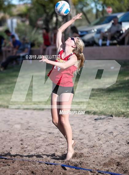 Thumbnail 3 in Seton Catholic vs Combs (McQueen Park)  photogallery.