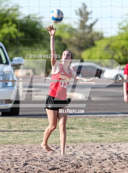 Thumbnail 1 in Seton Catholic vs Combs (McQueen Park)  photogallery.