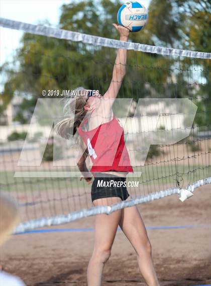 Thumbnail 2 in Seton Catholic vs Combs (McQueen Park)  photogallery.