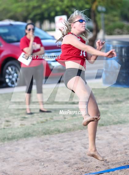 Thumbnail 3 in Seton Catholic vs Combs (McQueen Park)  photogallery.