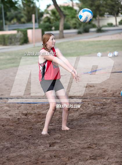 Thumbnail 2 in Seton Catholic vs Combs (McQueen Park)  photogallery.