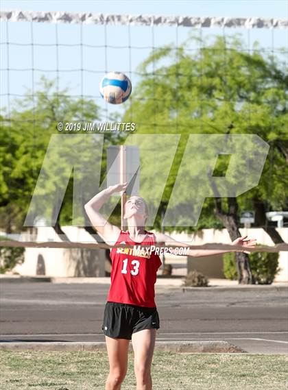 Thumbnail 2 in Seton Catholic vs Combs (McQueen Park)  photogallery.