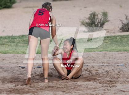 Thumbnail 1 in Seton Catholic vs Combs (McQueen Park)  photogallery.